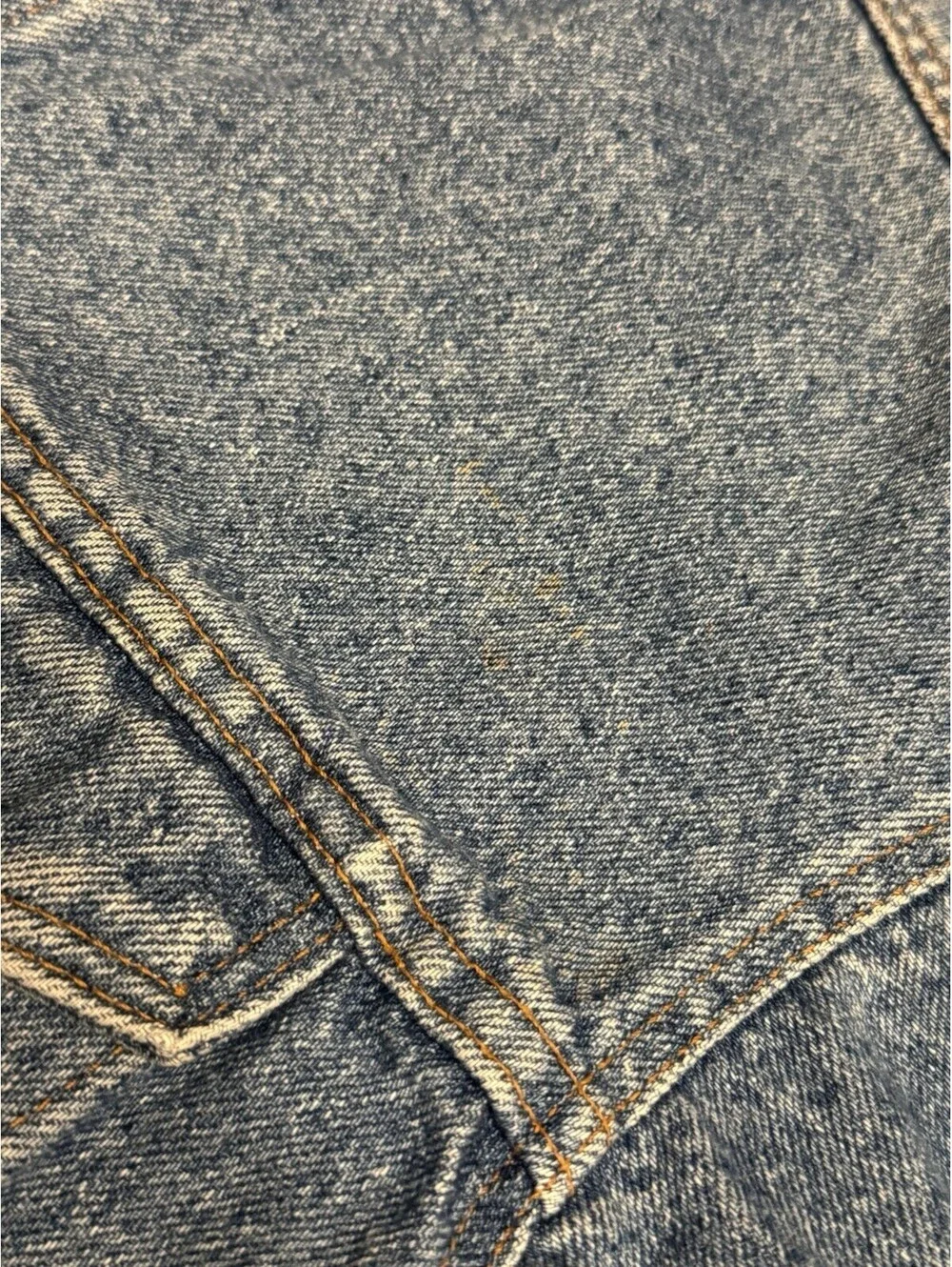 Levi Strauss Denim Trucker Jacket Blue Vintage 90s Size S 70507 4890 Type 3